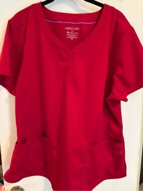 Healing Hands Purple Label Scrub Top